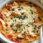 Crock Pot Creamy Chicken Parmesan Soup