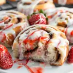 Strawberry Cinnamon Rolls