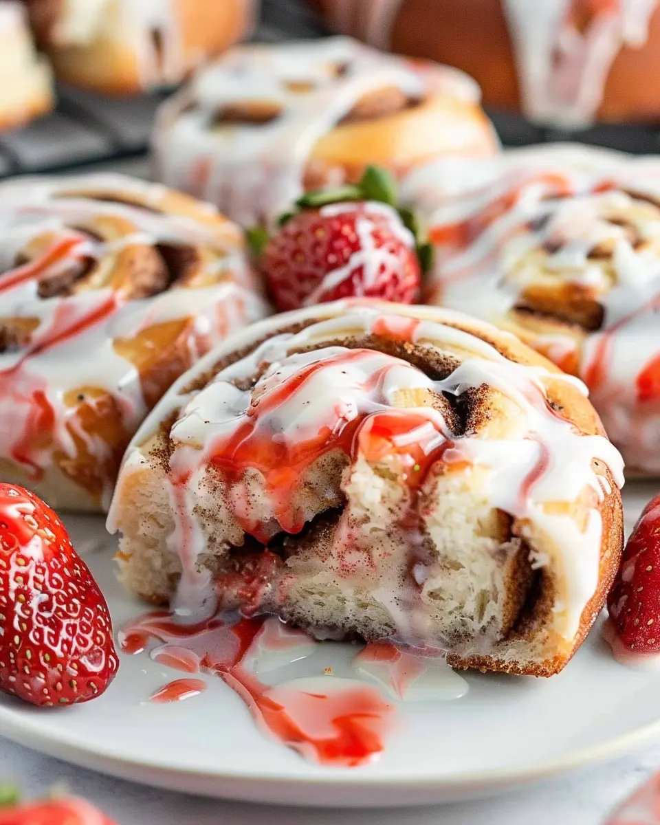 Strawberry Cinnamon Rolls: Easy Recipe for a Sweet Family Treat