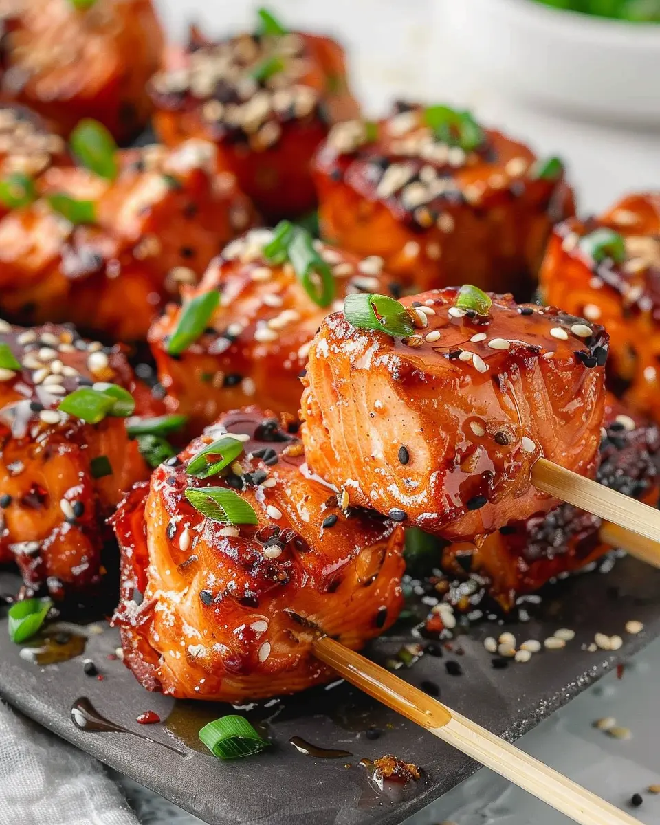 Honey Garlic Salmon Bites: Easy, Flavorful Appetizer Delight