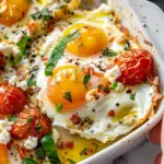 Baked Feta Eggs Recipe