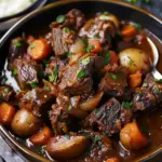 Slow Cooker Beef Bourguignon