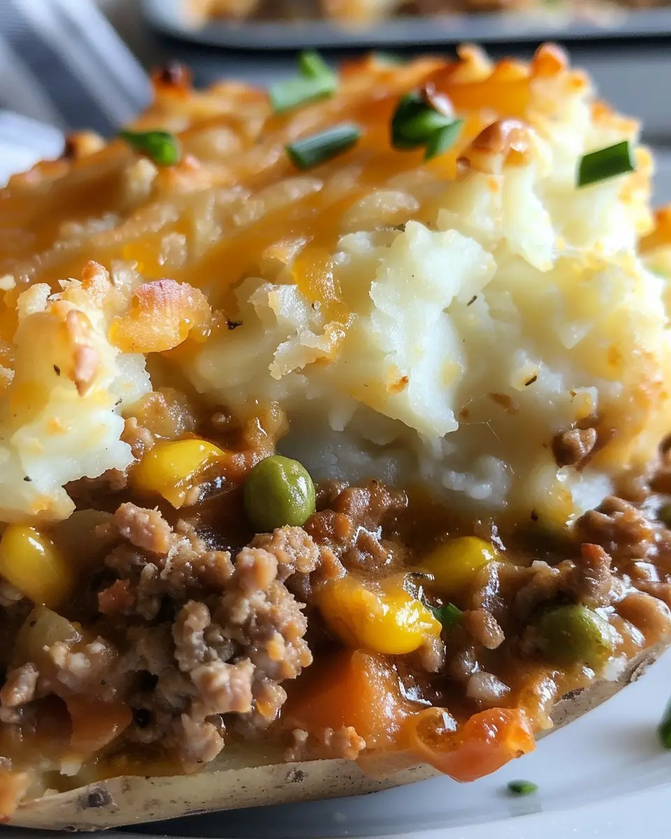 Shepherd’s Pie Baked Potato: A Cozy, Comforting Twist