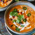 Creamy Chicken Enchilada Soup