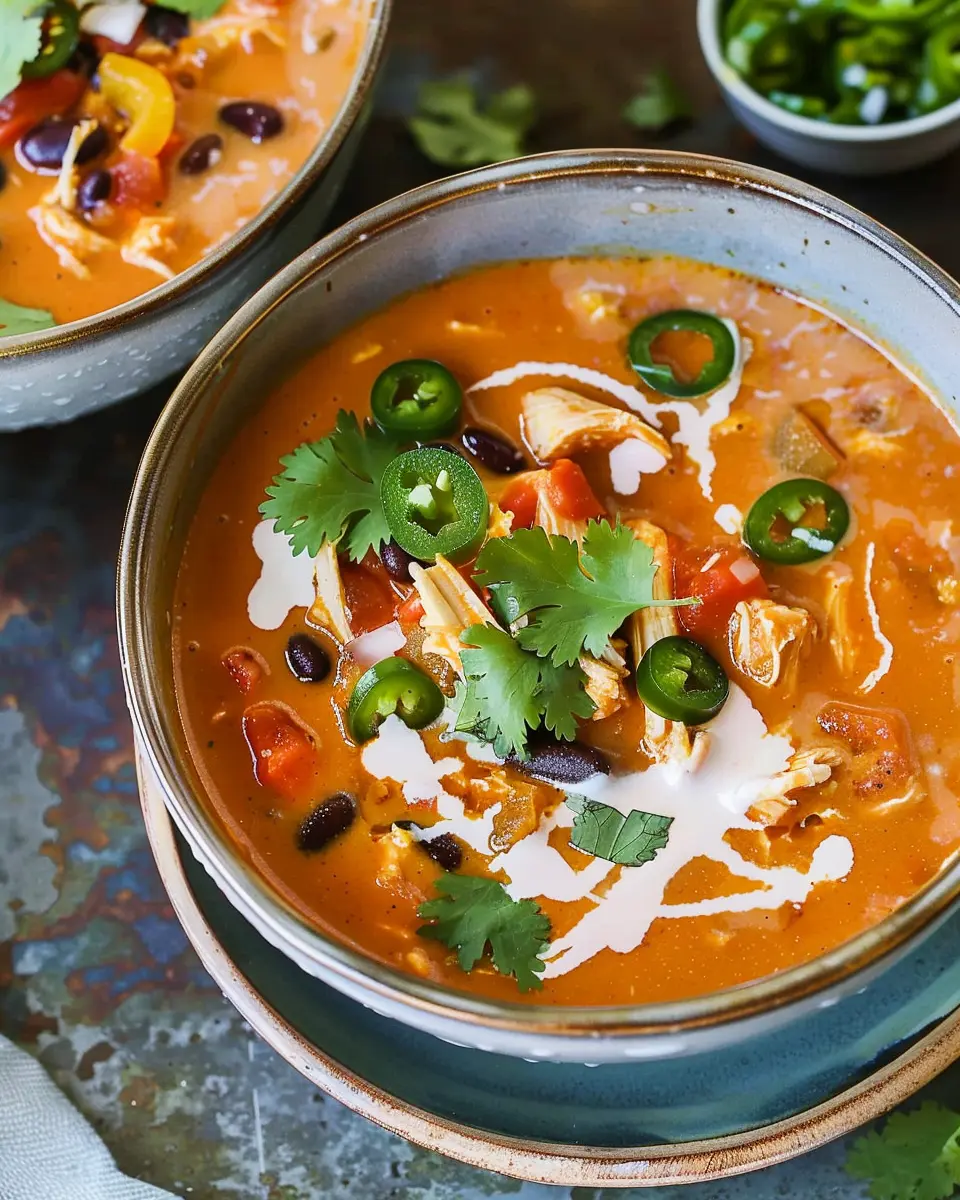 Creamy Chicken Enchilada Soup: The Best Cozy Comfort Food Recipe