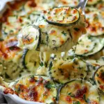 Irresistible Baked Zucchini Cheese