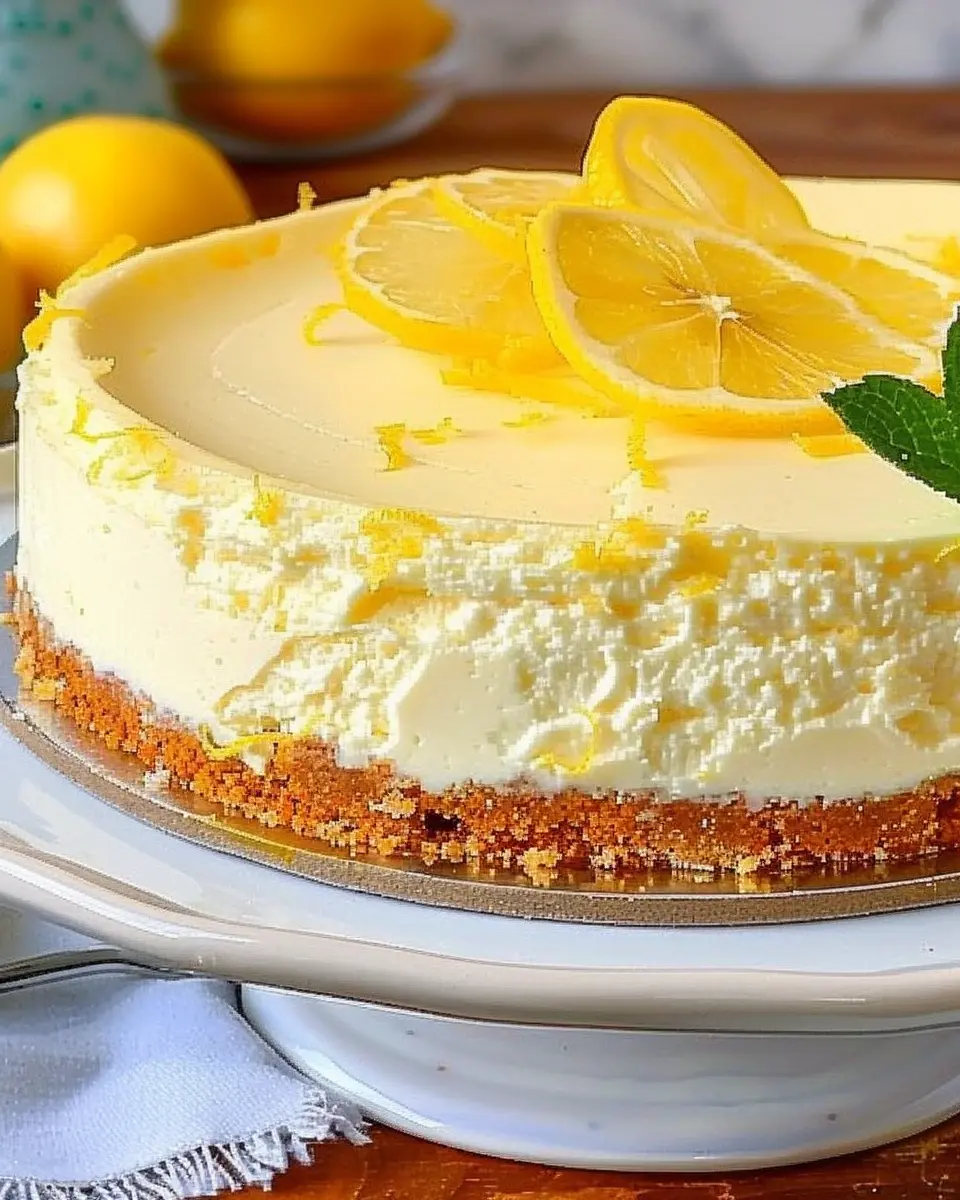 ultimate lemon cheesecake: a creamy indulgence for everyone