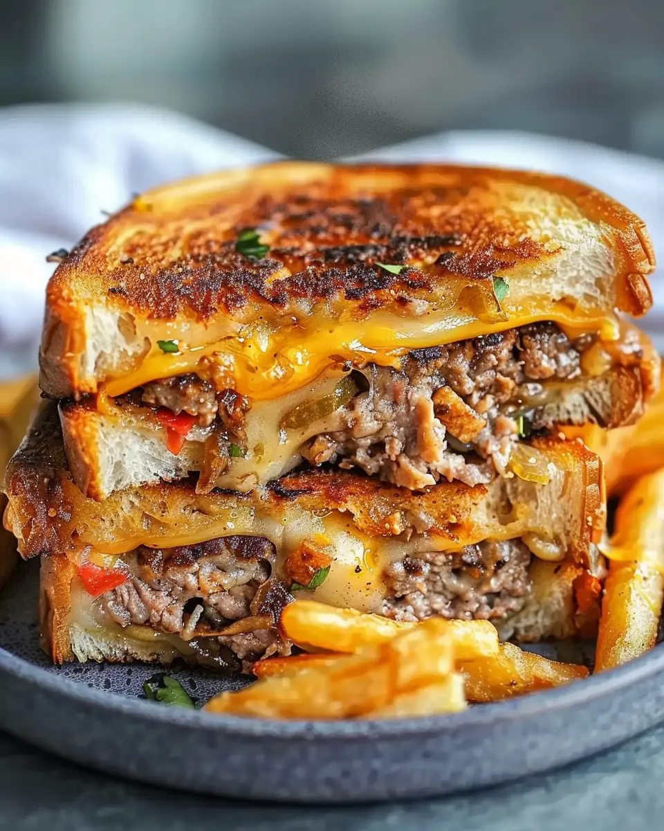 Classic Patty Melt with Turkey Bacon: Your New Favorite Comfort Food