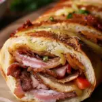 Meat Lover's Sandwich Roll