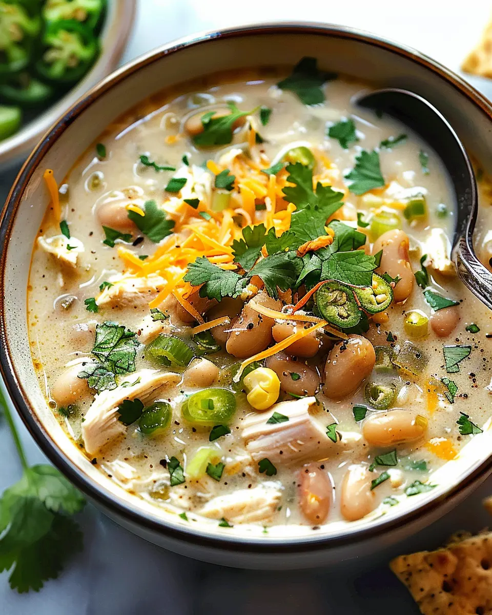 White Chicken Chili Made Easy: A Cozy Comfort Food Delight