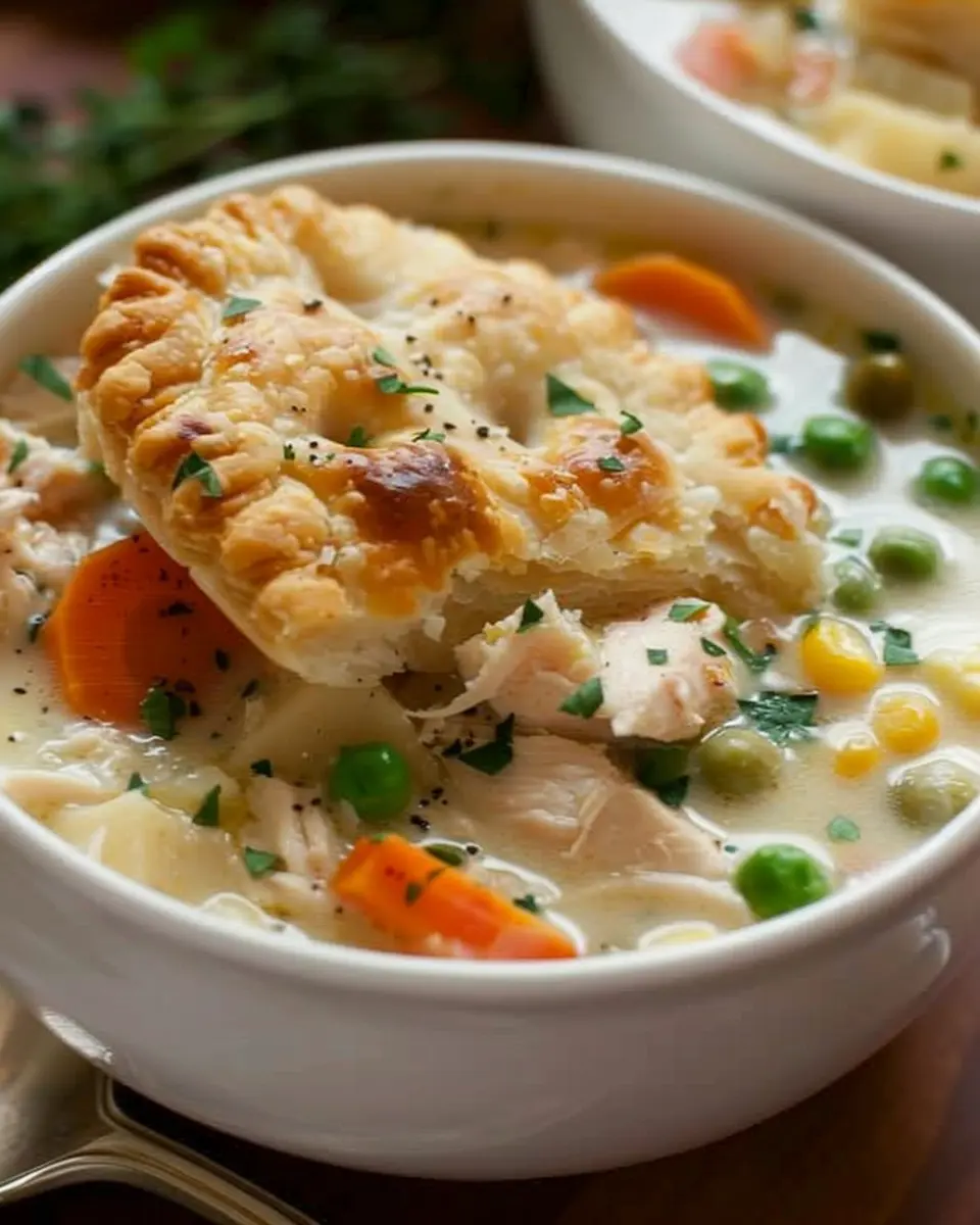 Chicken Pot Pie Soup: The Best Comforting Twist for Dinner