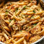 One Pot Creamy Cajun Chicken Pasta