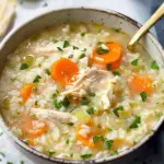 Easy Chicken and Rice Soup