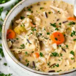 Crockpot Chicken Wild Rice Soup