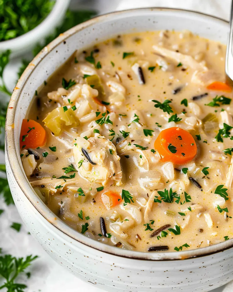 Crockpot Chicken Wild Rice Soup: Easy, Hearty Comfort Food