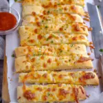 Homemade Cheesy Breadsticks