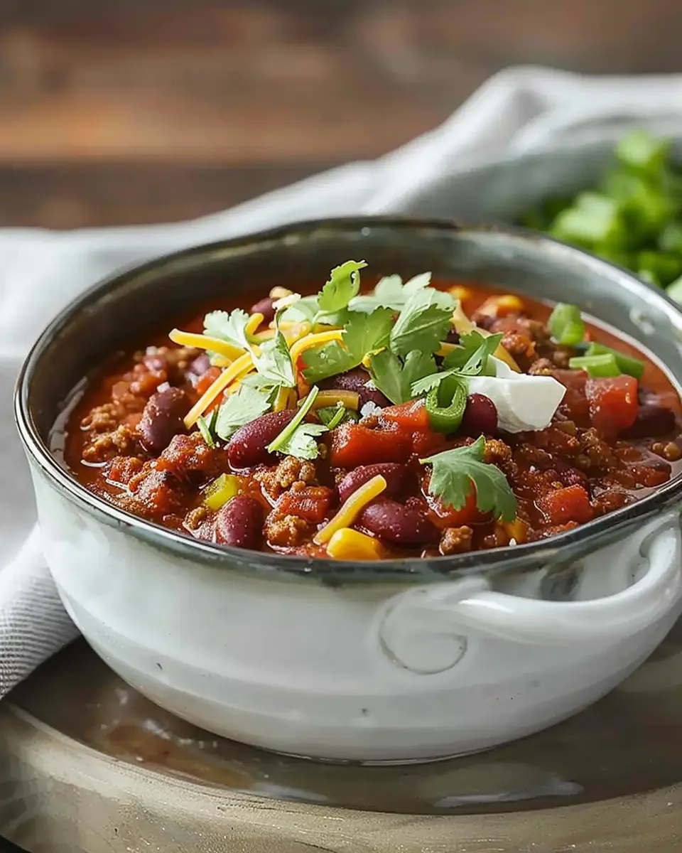 Slow Cooker Chili: Best Easy Recipe with Turkey Bacon and Beef