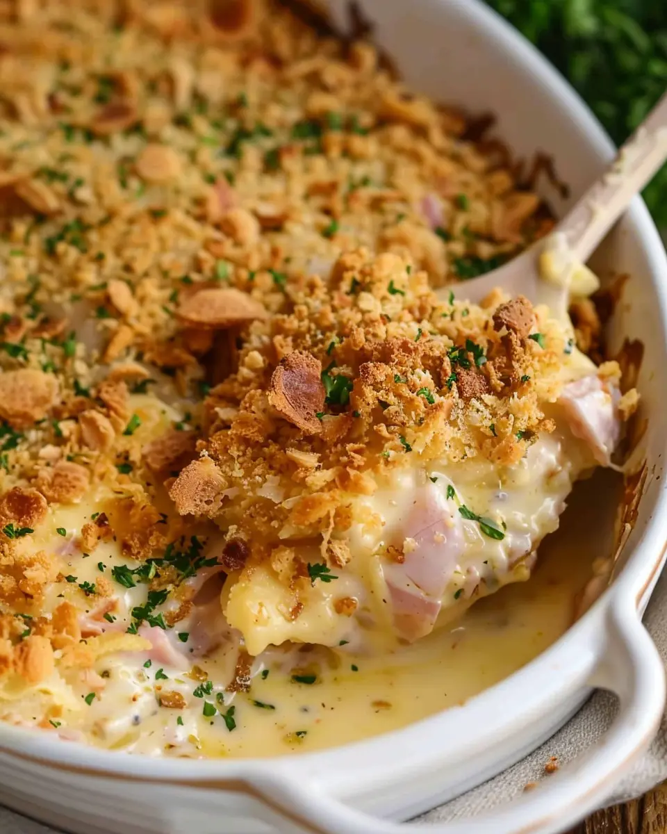 Chicken Cordon Bleu Casserole: Easy Comfort Food Delight