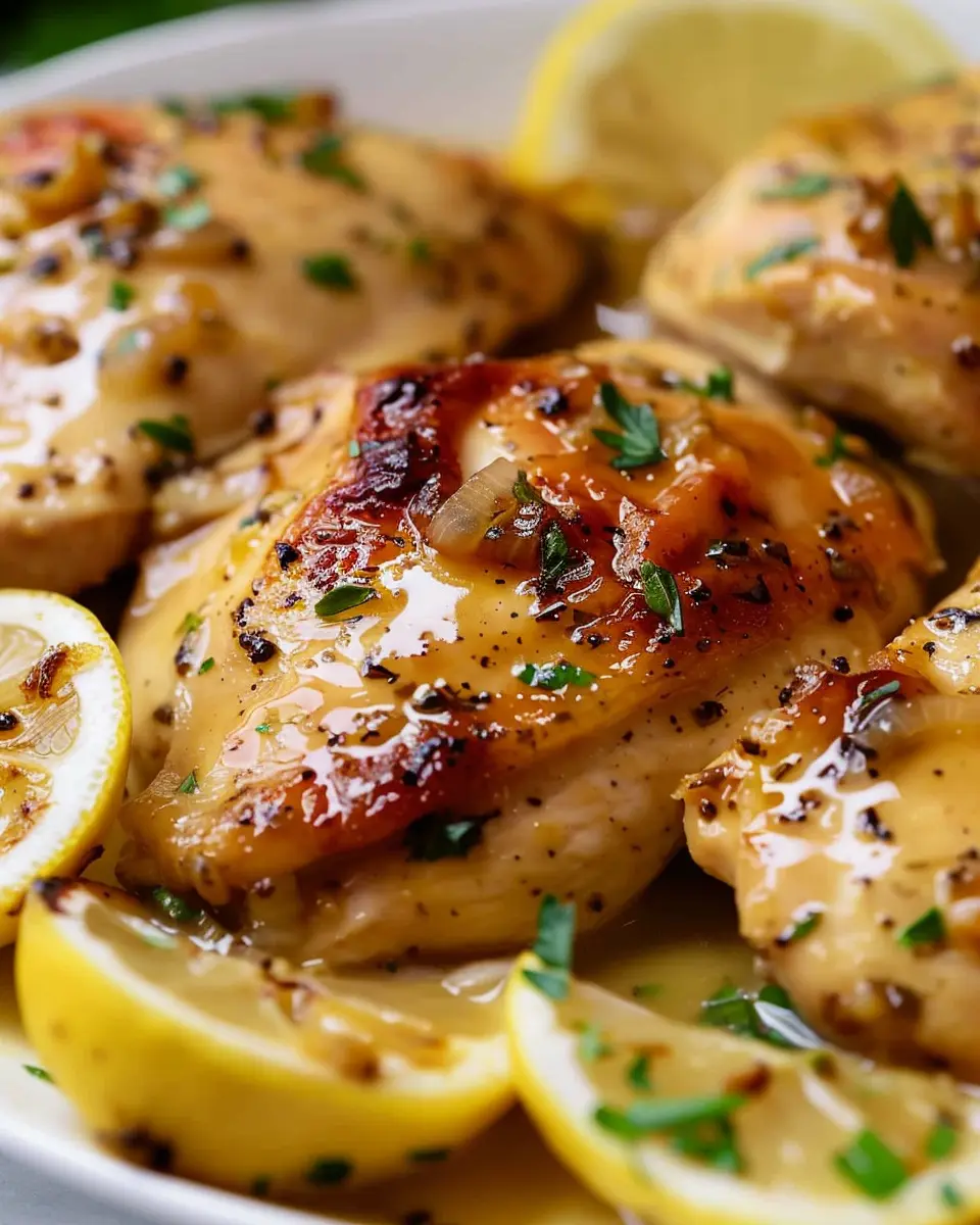 Slow-Cooker Lemon-Garlic Chicken