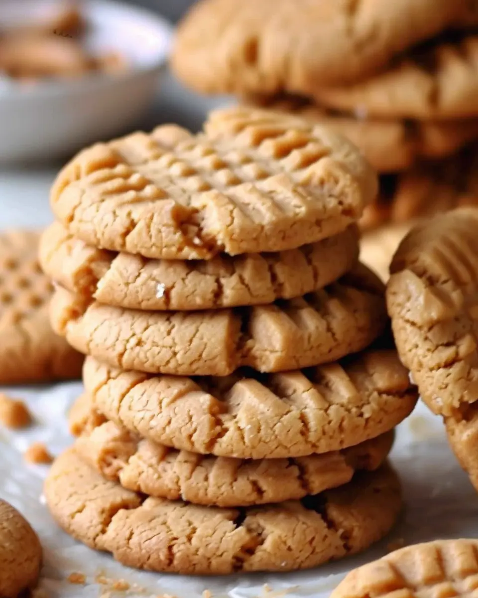 Old-Fashioned Peanut Butter Cookies