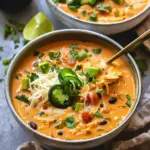 Creamy Chicken Enchilada Soup
