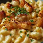 Honey Pepper Chicken Mac and Cheese
