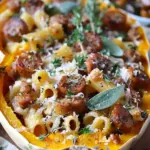 Autumn Sausage Pasta Squash