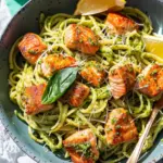 Salmon Pesto Pasta
