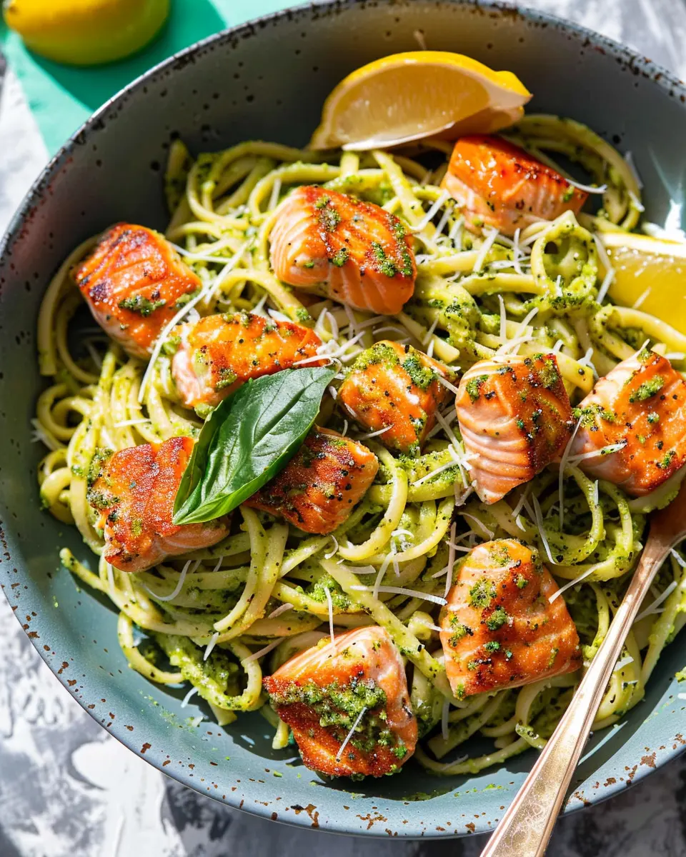 Salmon Pesto Pasta: A Fresh &amp; Easy Recipe for Home Cooks