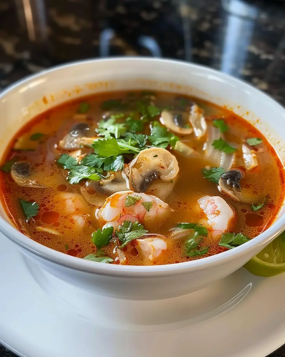 Thai Hot and Sour Soup: Easy Recipe for a Delicious Homemade Experience