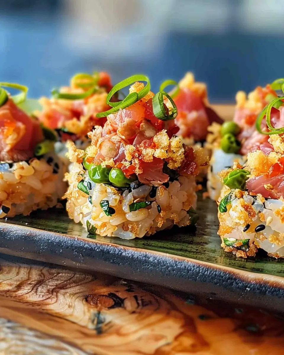 Spicy Tuna Crispy Rice: A Tangy Twist for Your Next Snack