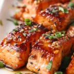 Mouthwatering Honey Garlic Salmon Bites