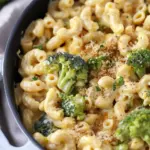 One Pot Broccoli Mac and Cheese