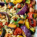 Roasted Vegetable Orzo Salad