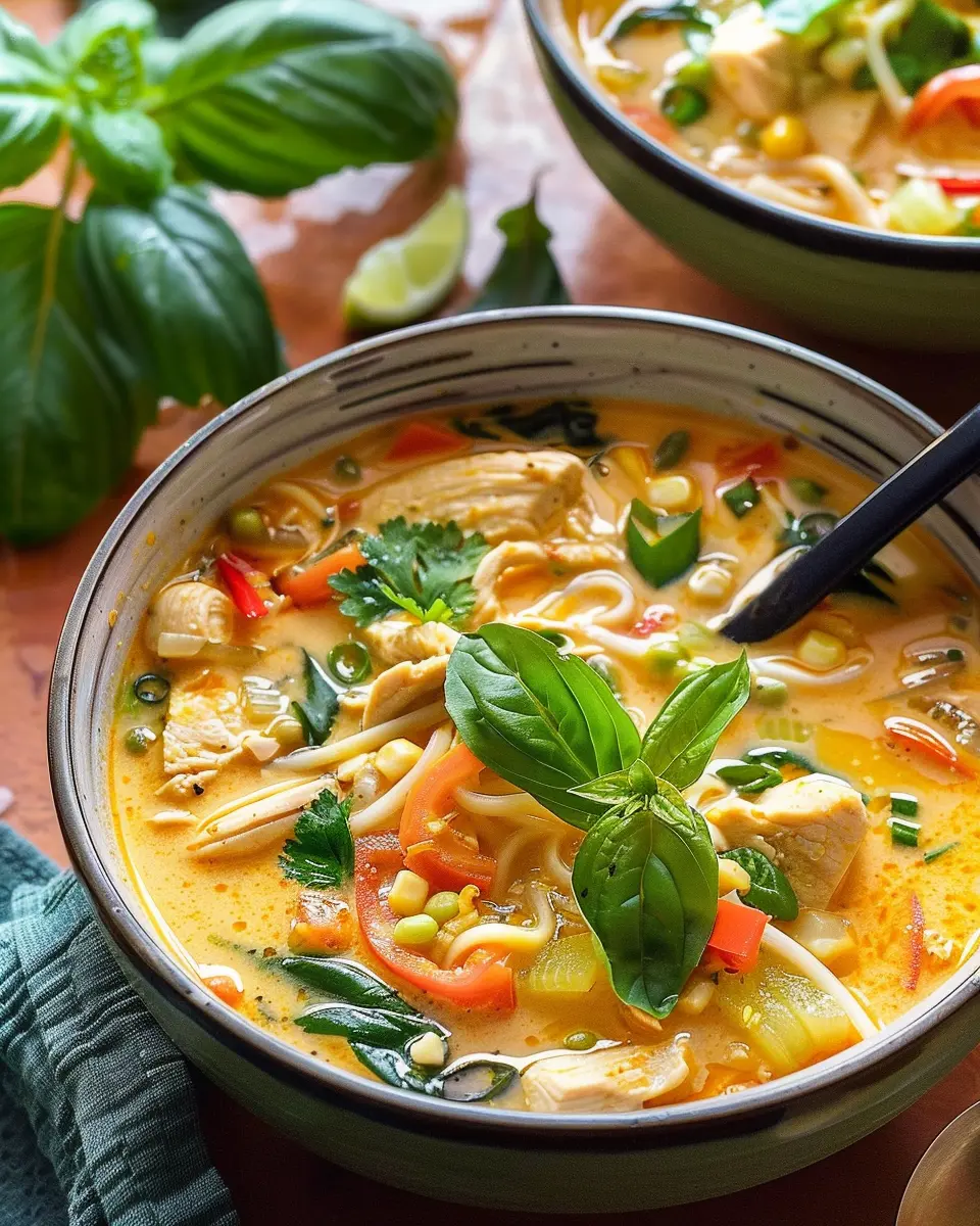 Thai Chicken Curry Soup: Easy Recipe for a Flavorful Meal at Home