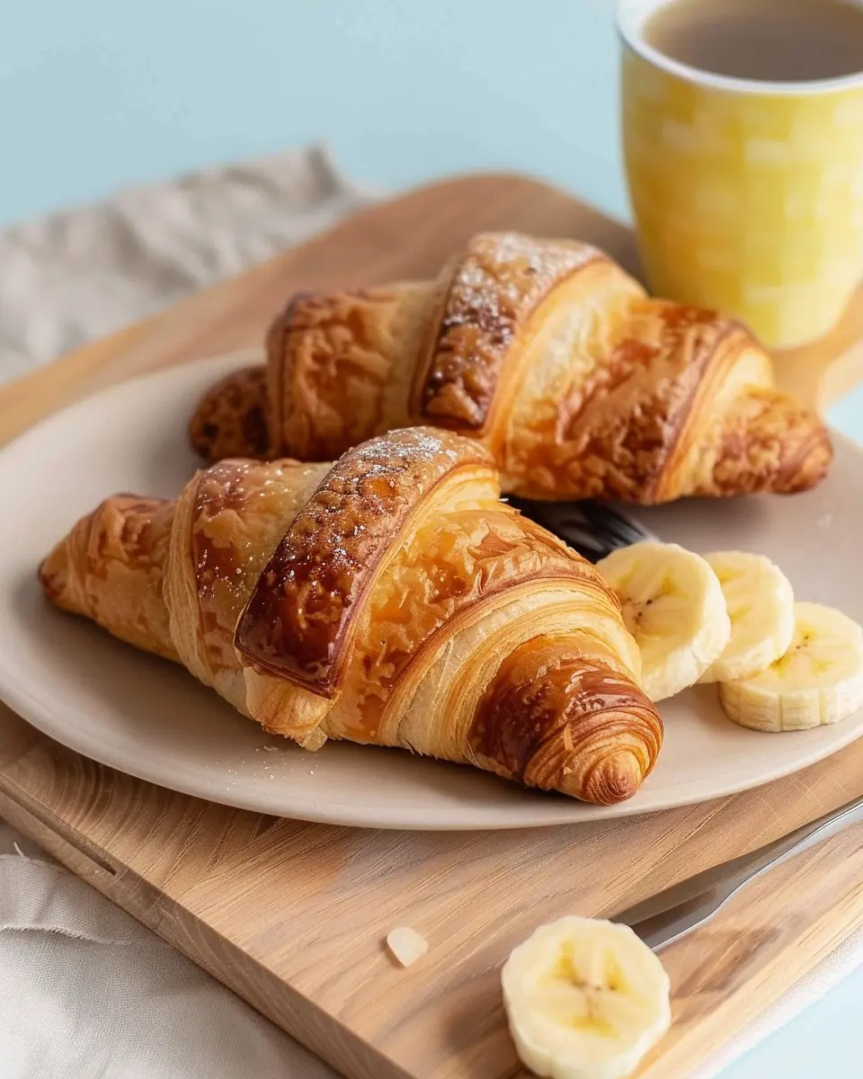Banana croissant