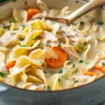 Easy Creamy Chicken Noodle Soup