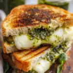Sourdough Pesto Grilled Cheese