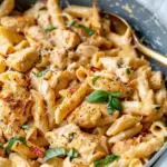 One Pot Creamy Cajun Chicken Pasta
