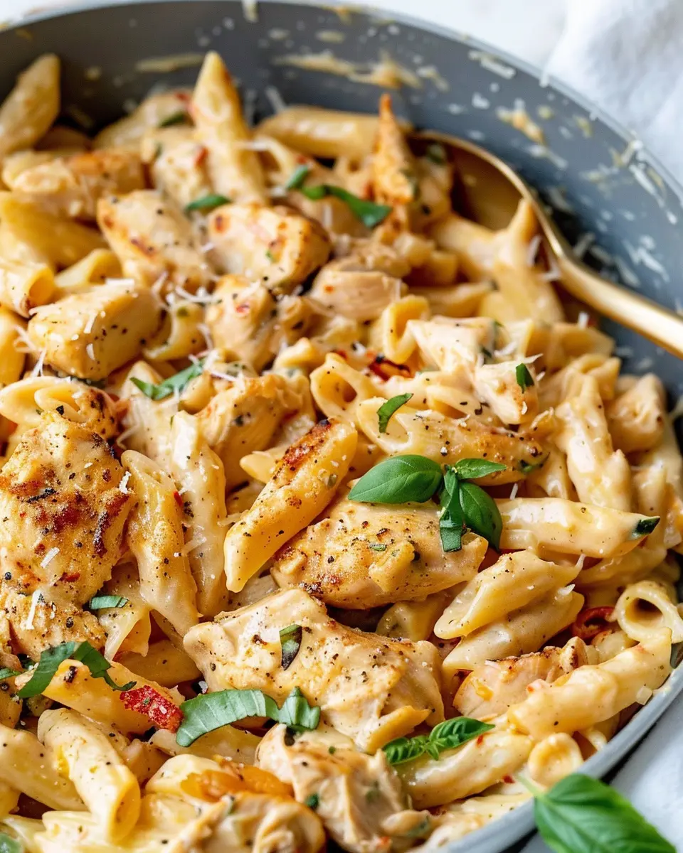One Pot Creamy Cajun Chicken Pasta: A Quick and Easy Delight