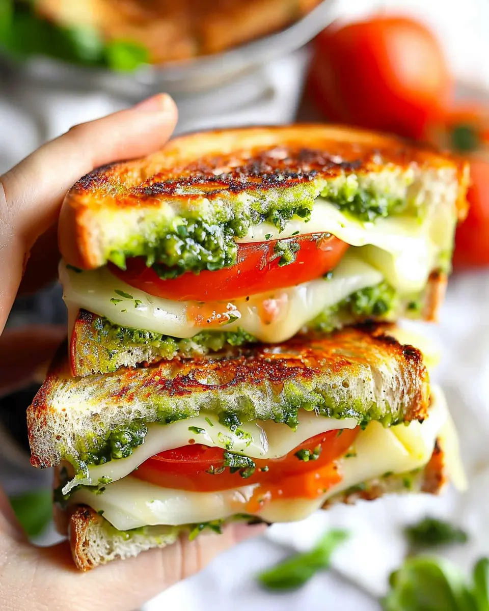 Easy Tomato Pesto Grilled Cheese: A Perfect Comfort Food Twist