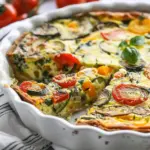 Crustless Garden Vegetable Quiche