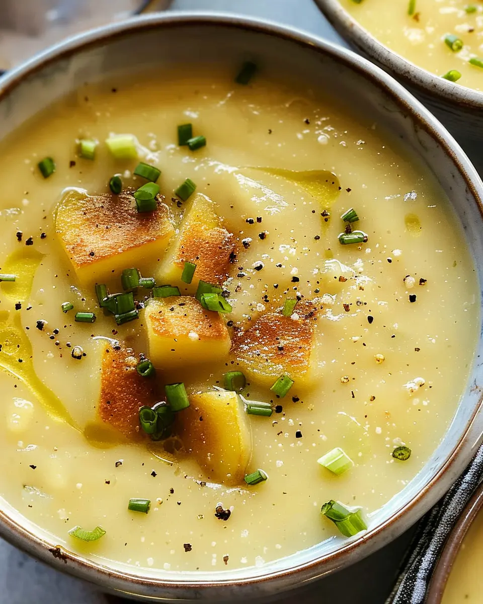 Potato Leek Soup: Easy Comfort Food with Turkey Bacon Delight