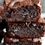 Ultimate Fudgy Chocolate Brownies