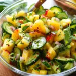 Pineapple Cucumber Salad