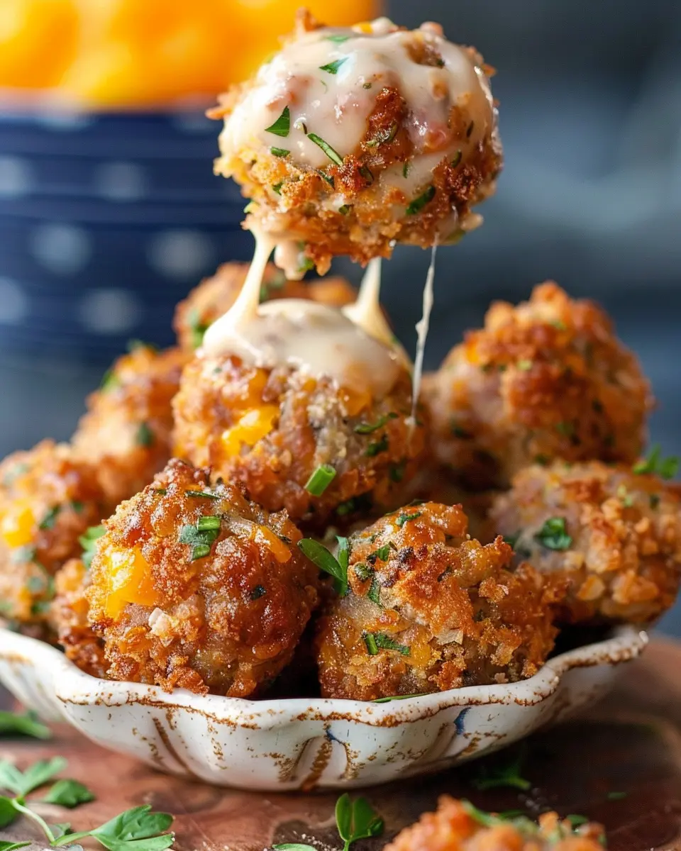 Crack Sausage Balls: Irresistibly Juicy Turkey Bacon Treats