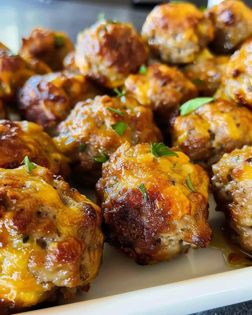 Irresistible No Fail Sausage Balls: Quick &amp; Easy in 35 Minutes