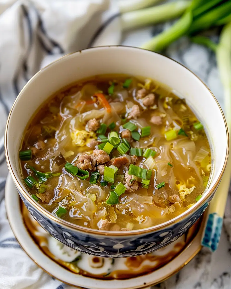 Easy Egg Roll Soup: A Cozy, Healthy Twist with Turkey Bacon and Chicken Ham
