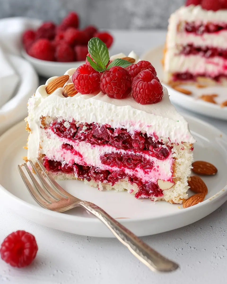 Raspberry Almond Cake: Easy Recipe for a Delightful Treat