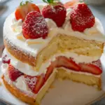 Japanese Strawberry Sponge Cake